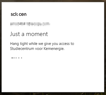 just a moment